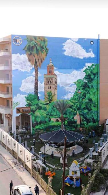 Appart Majorelle Terrasse Wifi Centre Ville Marrakesz Zewnętrze zdjęcie